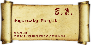 Bugarszky Margit névjegykártya